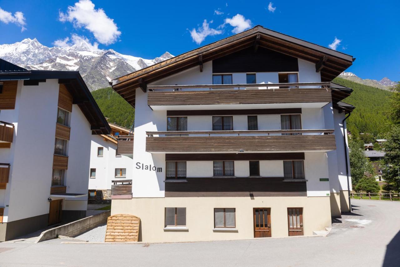 Haus Slalom Apartment Saas-Fee Ngoại thất bức ảnh