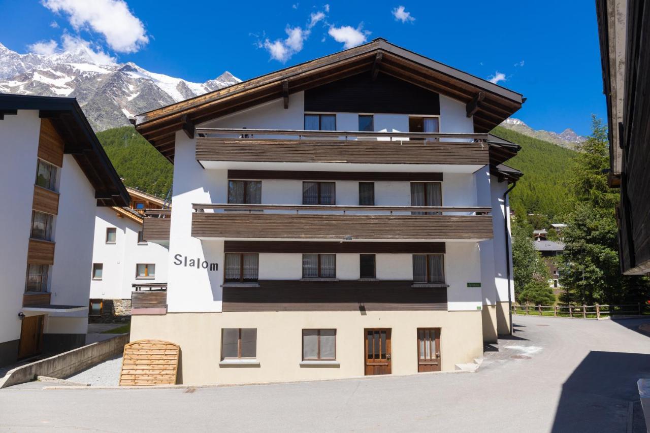 Haus Slalom Apartment Saas-Fee Ngoại thất bức ảnh