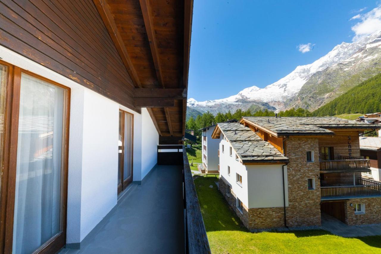 Haus Slalom Apartment Saas-Fee Ngoại thất bức ảnh